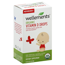Wellements Organic Vitamin D Drops Newborn+