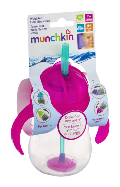 Munchkin Straw Cup, Weighted, 7 Ounce  Hy-Vee Aisles Online Grocery  Shopping
