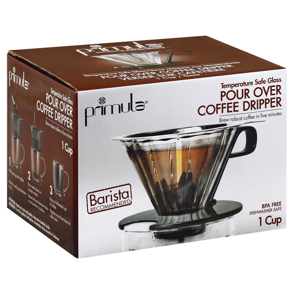 Primula Pour-Over Coffee Maker - Silver, 1 ct - Harris Teeter