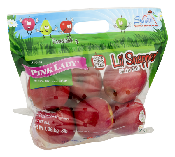 LIL SNAPPERS Organic Pink Lady Apples 3lbs.