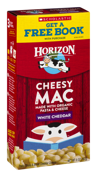 Horizon Classic Mac Pasta Shells & White Cheddar Cheese | Hy-Vee Aisles  Online Grocery Shopping