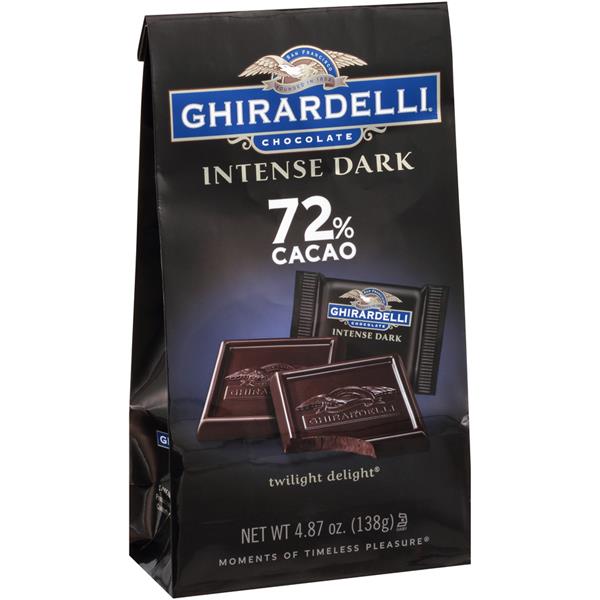 Ghirardelli 72 Cacao Twilight Delight Intense Dark Chocolate HyVee