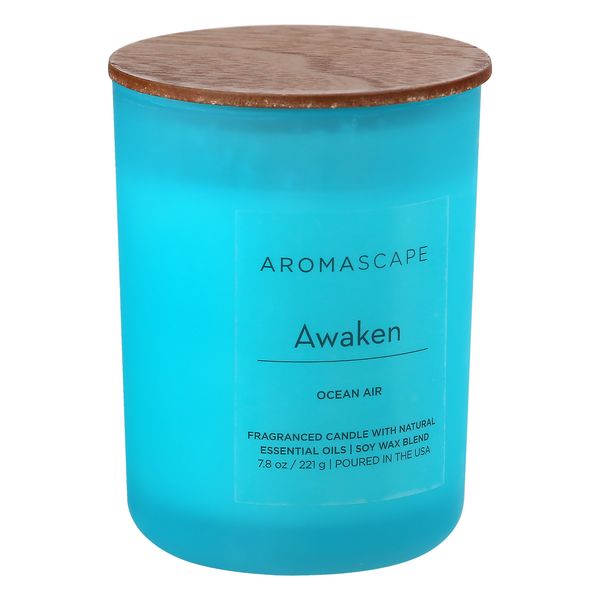 Aromascape Candle, Awaken Ocean Air HyVee Aisles Online Grocery Shopping