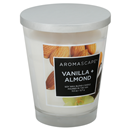Aromascape Candle, Soy Wax Blend, Vanilla + Almond
