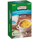 Bear Creek Country Kitchens Classic Chicken Noodle Singles Microwavable Soup Mix 6 - 1.27 oz Packets