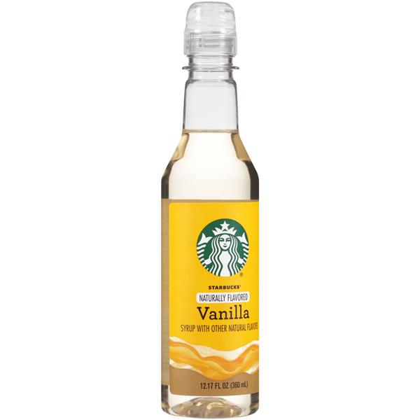 sugar in starbucks vanilla syrup