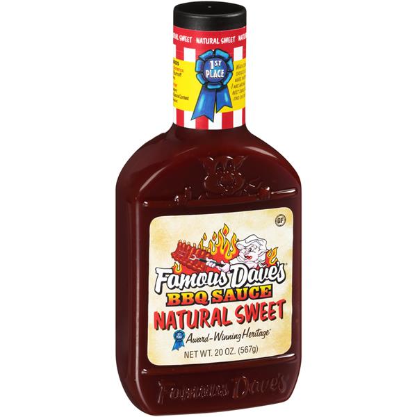 Famous Dave's Natural Sweet BBQ Sauce | Hy-Vee Aisles Online Grocery