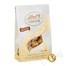 Lindt LINDOR White Chocolate Candy Truffles, Chocolates with Smooth, Melting Truffle Center
