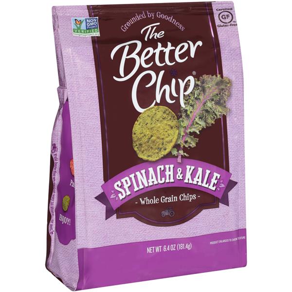 The Better Chip Spinach & Kale Whole Grain Chips HyVee Aisles Online