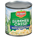 Del Monte Summer Crisp, Whole Kernel Sweet White Shoepeg Corn