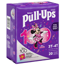 Huggies Pull-Ups Girls Training Pants, 3T-4T