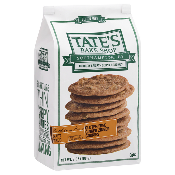 Tates Bake Shop Cookies, Gluten Free, Ginger Zinger | Hy-Vee Aisles ...