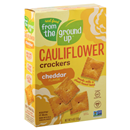 From The Ground Up Cauliflower Cheddar Crackers