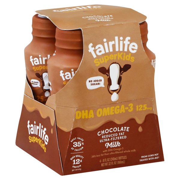 Fairlife SuperKids 2% Reduced Fat Ultra-Filtered Chocolate