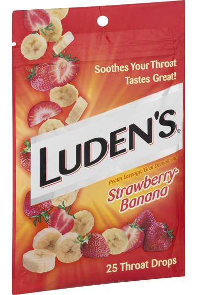 Luden's Throat Drops Strawberry-Banana | Hy-Vee Aisles