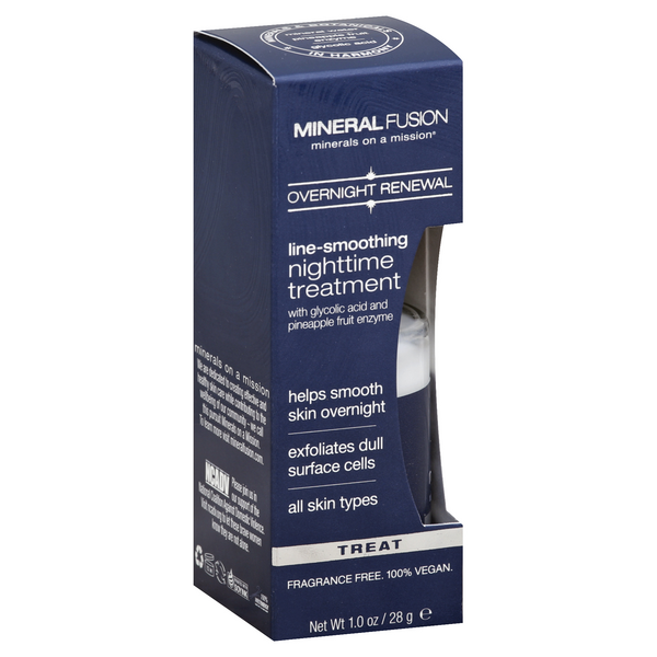 Mineral Fusion Overnight Renewal Nighttime Treatment, Treat | Hy