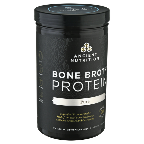 Ancient Nutrition Bone Broth Protein Pure Powder HyVee Aisles Online