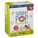 Skinny Pop Sea Salt Microwave Popcorn 12-2.8 Oz