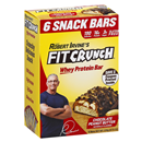 FitCrunch Whey Protein Bar, Chocolate Peanut Butter 6Ct