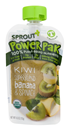 Sprout Toddler Power Pak Kiwi with Superblend Banana & Spinach