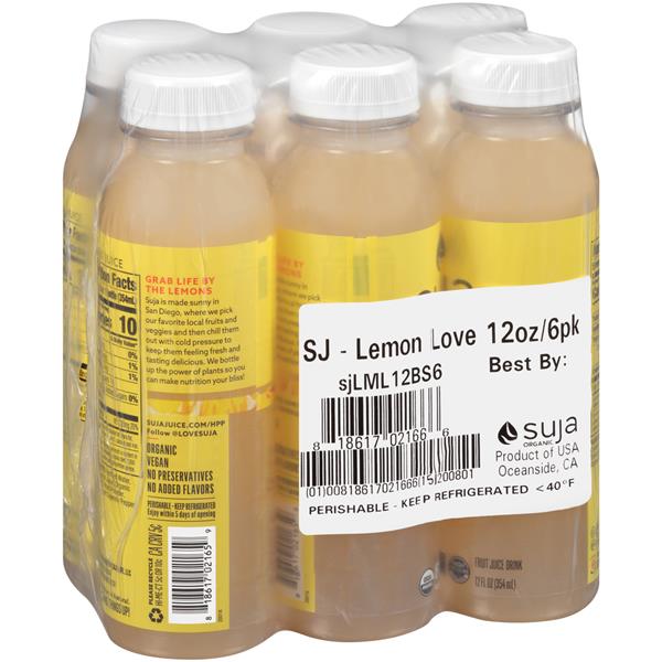 Suja Lemon Love Organic Fruit Juice Drink HyVee Aisles Online
