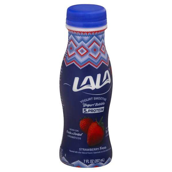 Lala Yogurt Smoothie With Probiotics, Wild Strawberry | Hy-Vee