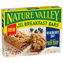 Nature Valley Breakfast Bars, Blueberry Oat, Soft Baked, 5-1.77 oz