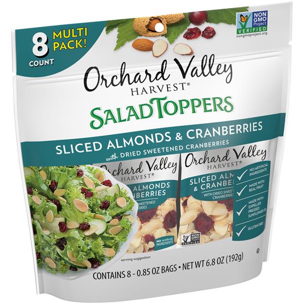 Orchard Valley Harvest Salad Toppers Sliced Almonds & Cranberries Multi