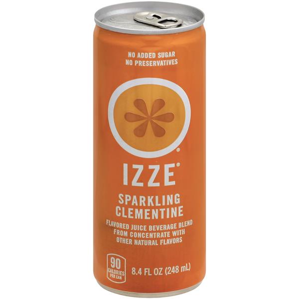 IZZE Sparkling Clementine Juice 4Pk HyVee Aisles Online Grocery Shopping
