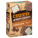 Crav'n Flavor Graham Crackers, Chocolate