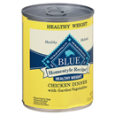 Blue Buffalo Homestyle Recipe Natural Adult Healthy Weight Wet Dog Food, Chicken