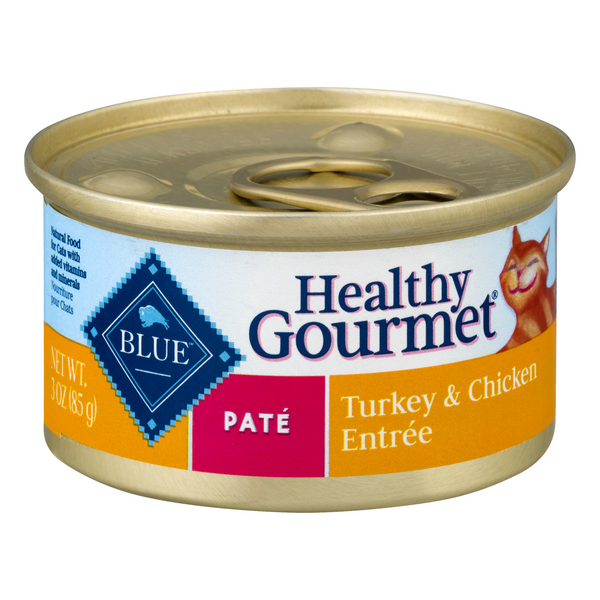 blue healthy gourmet cat food