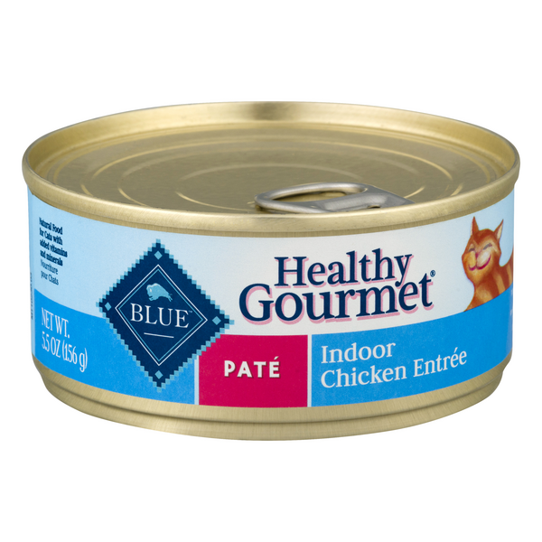 Blue Healthy Gourmet Pate Indoor Chicken Entree Cat Food | Hy-Vee ...