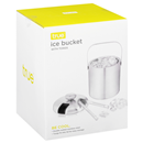 True Ice Bucket With Tongs