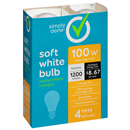 Simply Done 100W Soft White Light Bulbs