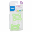 MAM Comfort Pacifier, 100% Silicone, 0+ Months