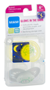 MAM Pacifiers Glows In The Dark Night Collection 6+ Months