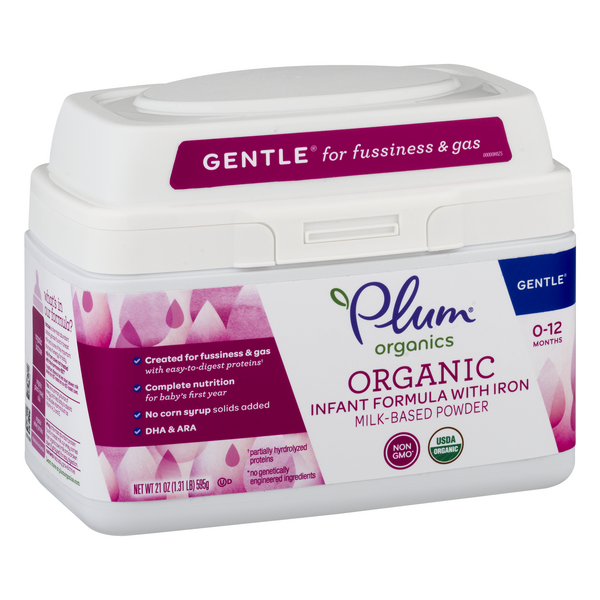 Plum organics sales formula gentle