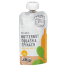 Serenity Kids Baby Food, Organic, Butternut Squash & Spinach 6+Mo