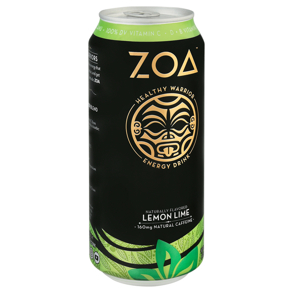 Zoa Energy Drink, Lemon Lime | Hy-Vee Aisles Online Grocery
