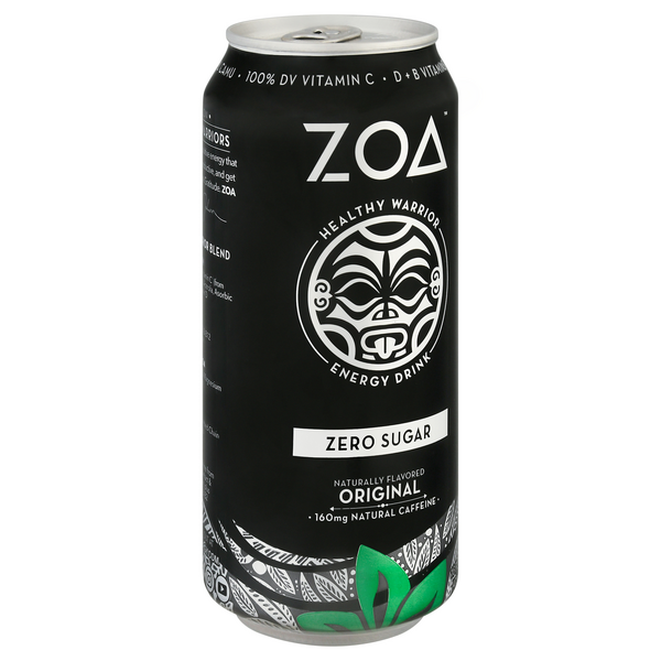 Zoa Energy Drink, Zero Sugar, Original | Hy-Vee Aisles