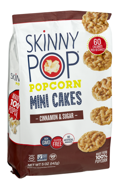 Skinny Pop Cinnamon & Sugar Popcorn Mini Cakes | Hy-Vee Aisles Online