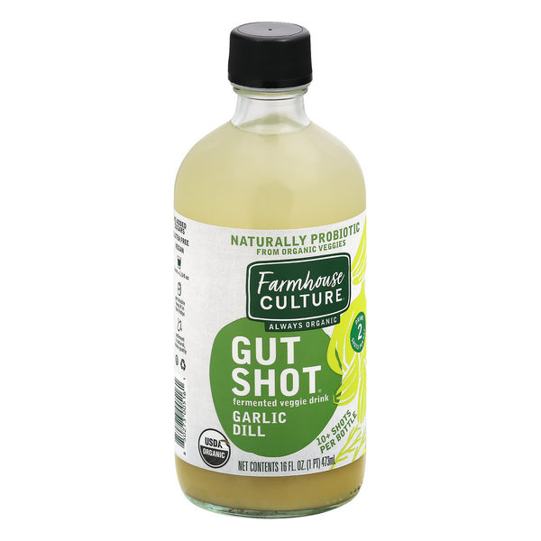 Farmhouse Culture Garlic Dill Pickle Gut Shots HyVee Aisles Online