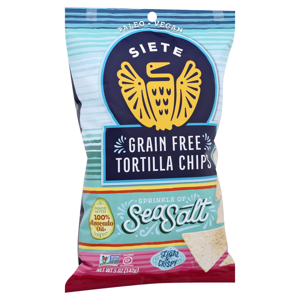 siete grain free tortilla chips no salt