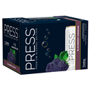 PRESS Premium Hard Seltzer Blackberry Hibiscus, 12Pk