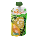 Happy Tot Super Foods Organic Pears, Peas & Green Beans + Super Chia Baby Food
