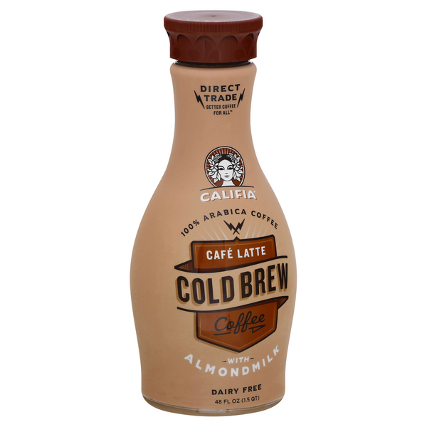 Califia Farms Cafe Latte Pure Cold Brew Coffee with Almondmilk | Hy-Vee Aisles Online Grocery ...