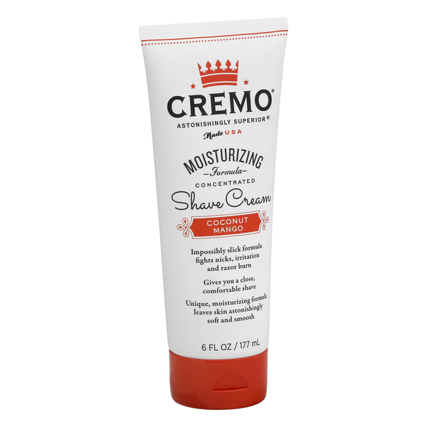 Cremo Womens Moisturizing Shave Cream Coconut Mango HyVee Aisles Online Grocery Shopping