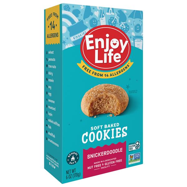 Enjoy Life Soft Baked Snickerdoodle Cookies | Hy-Vee Aisles Online ...