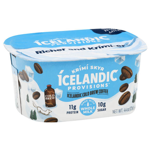 Icelandic Provisions Extra Creamy Skyr Cold Brew Coffee Yogurt